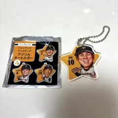 ジャイアンツ　カリカチュアアクリルキーホルダー　甲斐拓也