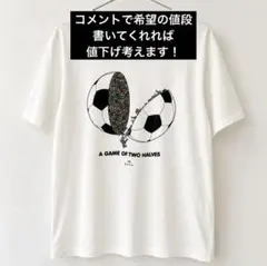 Paul Smith ポールスミス Tシャツ メンズ サッカーホワイト Mサイズのサムネイル