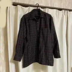フェルメェサ　シャツ　チェック　日本製　ビッグシルエット 古着