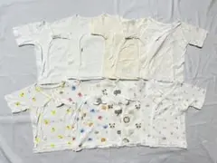 短肌着 まとめ売り 8枚セット 西松屋 ミキハウス 新生児 ベビー肌着