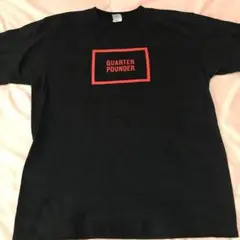 QUARTER POUNDER Tシャツ Lサイズ ブラック