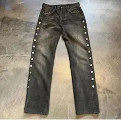 【希少】キャピタル kapital ホワイトデニム　サルエルパンツ　カントリー 希少】キャピタル kapital ホワイトデニム サルエルパンツ カントリー