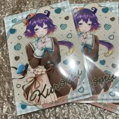 魔入りました!入間くん　クロム　アクドル×チョコミント　ブロマイド　2枚セット