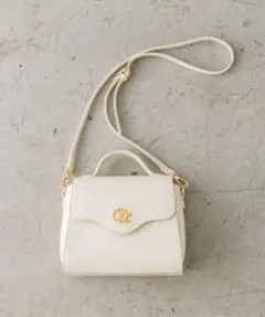 OLIVE des OLIVE ショルダーバッグ ホワイト