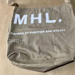 MHL. カーキ トートバッグ