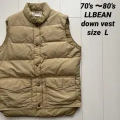 80s ダウンベスト