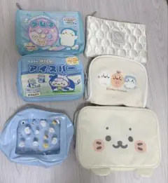 しろたん　ポーチ6個セット しろたん ポーチ6個セット - メルカリ