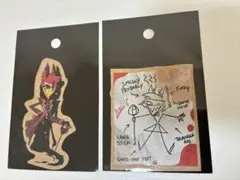 ハズビンホテル　ステッカー　アラスター　Graffiti 2点