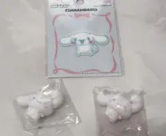 サンリオふわふわフロッキードール2シナモロール&パイルワッペンシール