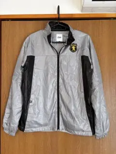 FILA GOLF ナイロンジャケット M シルバー/ブラック