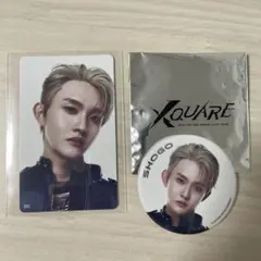 XQUARE 田島将吾 トレカと缶バッジ