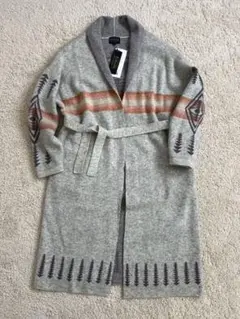 PENDLETON ウールアルパカ混ロングカーディガン 新品タグ付きのサムネイル