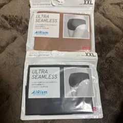 新品未開封AIRism ウルトラシームレス ショーツ XXL ブラウンとブラック