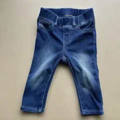 キッズ デニム風 レギンスパンツ ストレッチのサムネイル