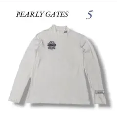 長袖モックネック