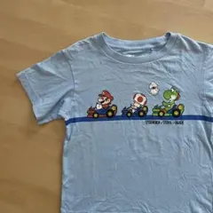 UNIQLO マリオカート Tシャツ ライトブルー 110