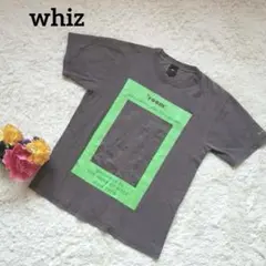 whiz ウィズ【プリント】グレーTシャツF