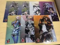セブンイレブン刀剣乱舞クリアファイル A5 全6種
