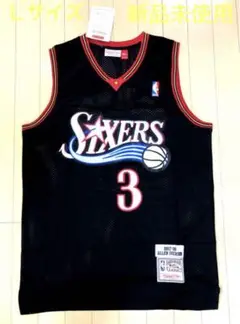 NBA フィラデルフィア シクサーズ アレンアイバーソン　ユニフォーム L