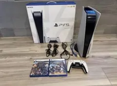 Sony PlayStation 5 本体 + ゲームソフト2本