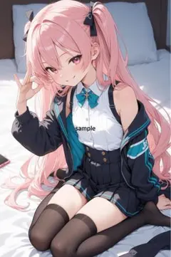 m533 AIイラスト　かわいい　A4ポスター
