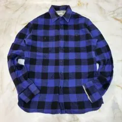BROWNY チェックシャツ コットン Mサイズのサムネイル