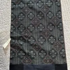 新品紬着物　ハギレ