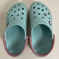 Crocs アイコニック クロッグ ミントグリーンC10 17.5cm