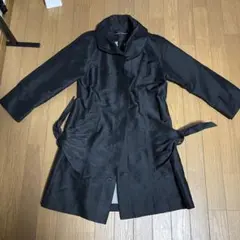 Hiroko Koshino ブラックトレンチコートのサムネイル
