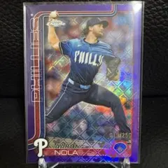 【250枚限定】Aaron Nola LogoFractor 紫/250