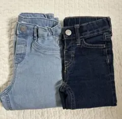 【H&M】キッズデニム2枚組90cm