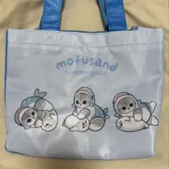 しまむら モフサンド mofusand ミニトートバッグ サメにゃん