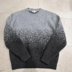 スフレヤーングラデーションクルーネックセーター