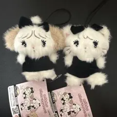 mikko BLACK RIBBON ぬいぐるみ マスコット ムース スフレ