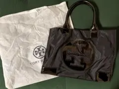 TORY BURCH 黒 ナイロントートバッグ