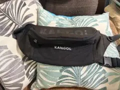 KANGOL ボディバッグ ウエストポーチ ブラック