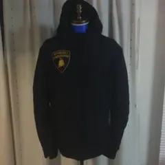 HYDROGEN　×　Lamborghini フード付きパーカー 黒 XL