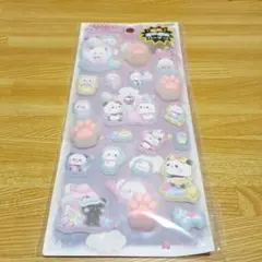 もちもちぱんだピカプニシール蓄光プニプニパーツ付き