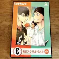 ハイキュー Happyくじ E賞 BIGアクリルパネル 烏野 青葉城西