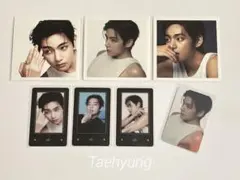 BTS 正方形両面フォト・透明フォトカード・ホログラム両面フォトカード