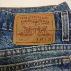 Levi's 505-0217 デニム W34 L36 ＵＳＡ９０s 値下げ！