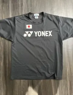 YONEX NTT East シャツ Mサイズ 黒赤 - メルカリ