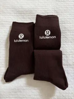 lululemon 靴下ソックス　男女兼用3点セット