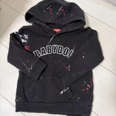 BABYDOLL スプラッタープリント パーカー 90