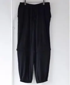 COMOLI コモリ 2024SS シルクネップビエラコンバーティブルパンツ 2