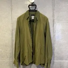 agnes b. HOMME アニエスベー　オム　コットンロングシャツ Lサイズ