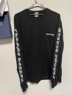 クロムハーツ黒ロンパース CHロゴ スパイラル模様