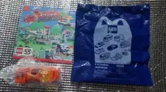 マクドナルド ハッピーセット トミカ 標識車 DVD付き オマケのミキサー車付き