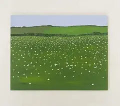 ✅草原の風景画 アクリル画（ハンドメイド）