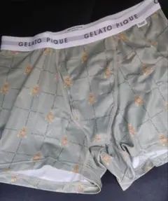 GELATO PIQUE クマ柄 ボクサーパンツ Ｌ
